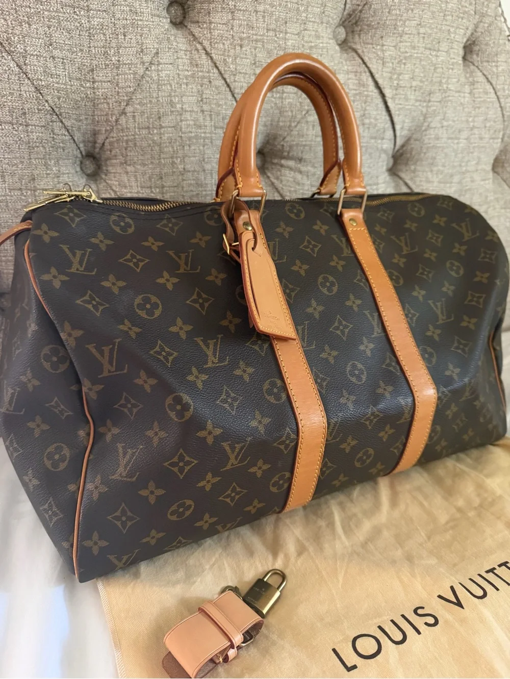 Louis Vuitton Monogram Keepall 45